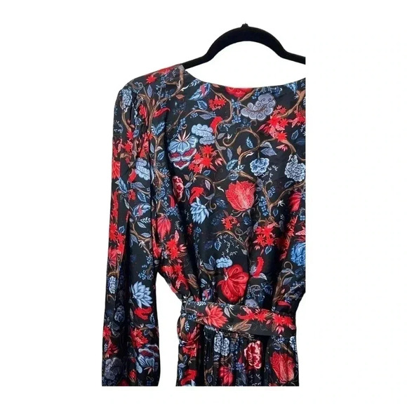 1242. CHLOE KRISTYN FALLON KNEE LENGTH DRESS SIZE 1X WITH TIE AROUND WAIST MINI - Picture 10 of 11